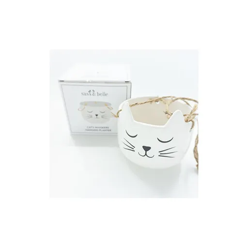Sass&Belle-plantenhanger-Kat-wit-met-doosje.webp