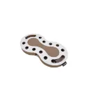 Krabkarton met balletjes wit/zwart