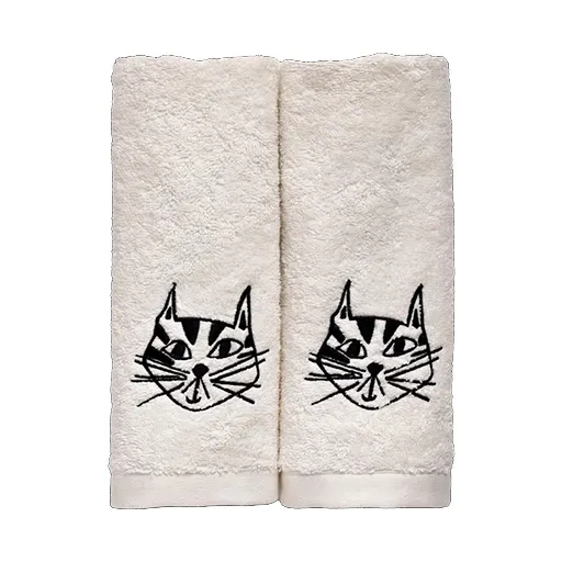 [Helen B] Gastendoek Cat (set van 2)