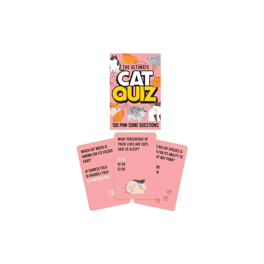 [Gift Republic] Cat Quiz cards