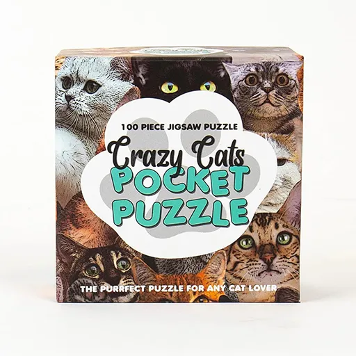 [Gift Republic] Pocket puzzel Crazy cats