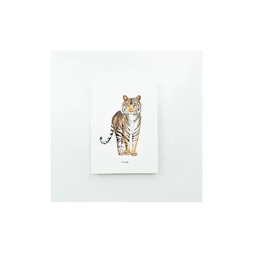 Postkaart Tijger