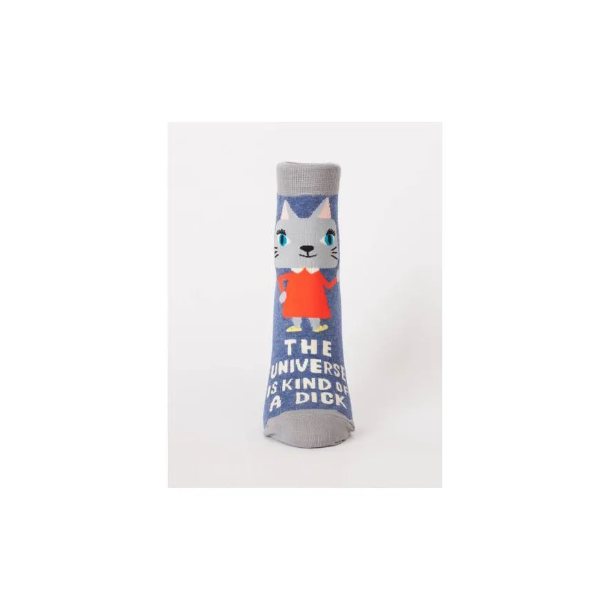 Sokken The universe is kind of a dick