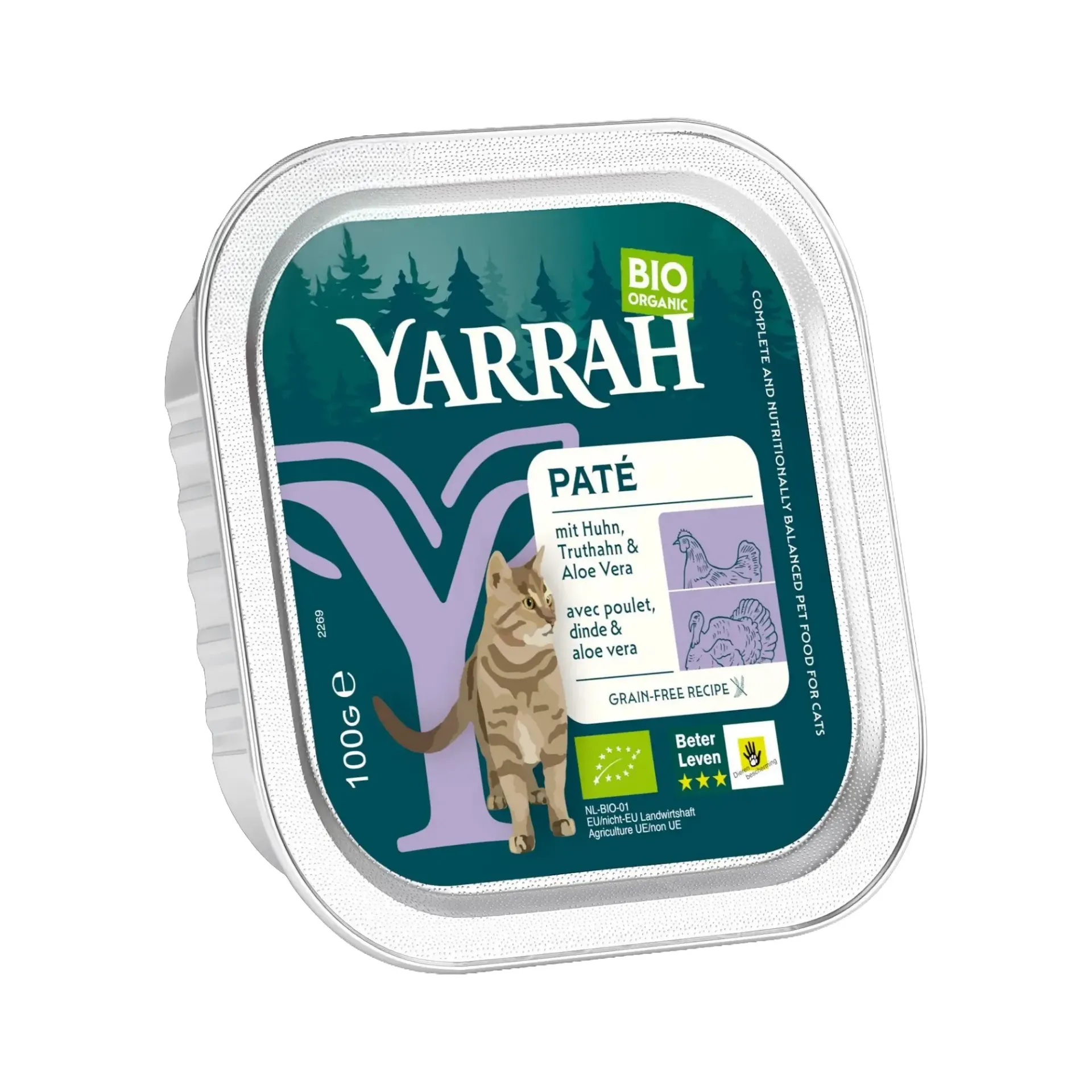 [Yarrah] Vlootje Paté kip en kalkoen