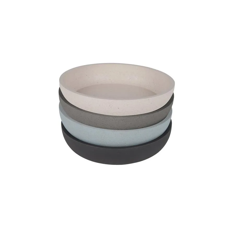 [District70] Bamboe bowl (verschillende kleuren) (Dark grey)
